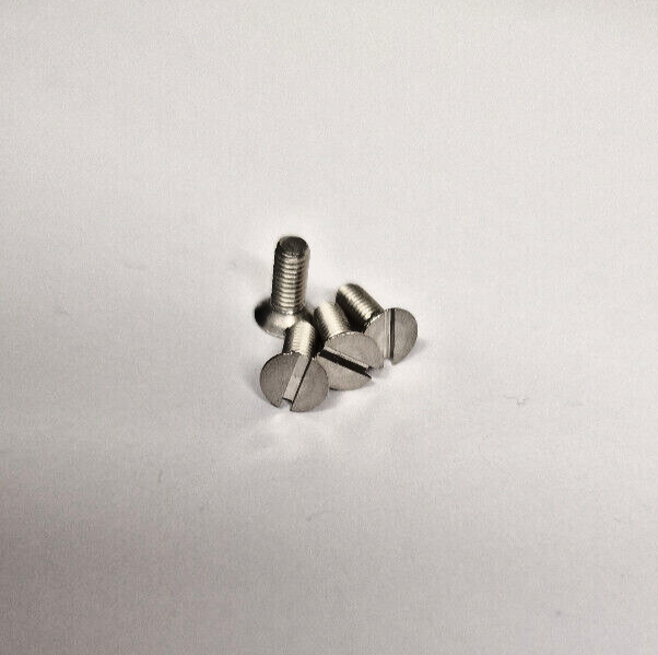 Nash 'Neville', Nash SS Alarm Slotted Screws (Stainless Steel) Pack of 4