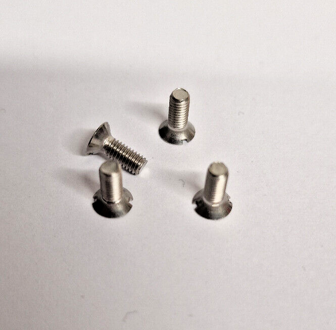 Nash 'Neville', Nash SS Alarm Slotted Screws (Stainless Steel) Pack of 4