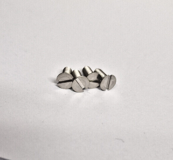 Nash 'Neville', Nash SS Alarm Slotted Screws (Stainless Steel) Pack of 4